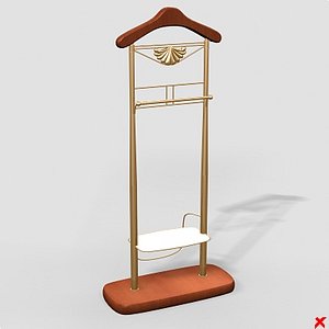 coat rack 3d model