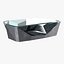 Holly Hunt SEISMIC COCKTAIL TABLE