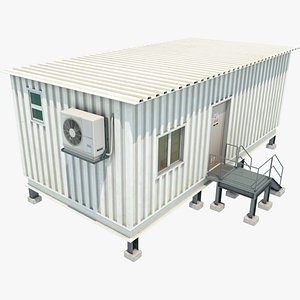 real container 3D model