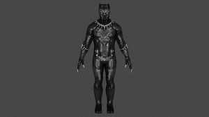 Black Panther 3D model