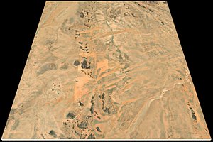 3D model Mecca Red Sea n20 e43 topography Saudi Arabian