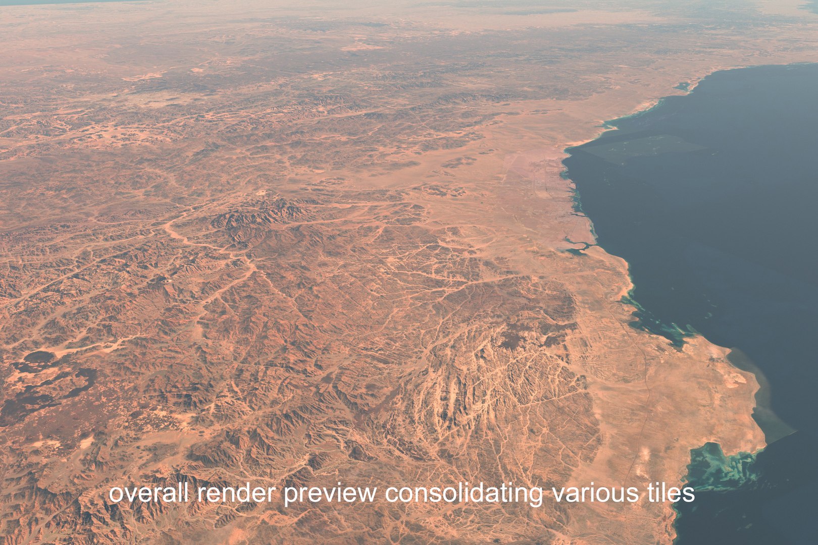 3D Model Mecca Red Sea N20 E43 Topography Saudi Arabian TurboSquid 1801330