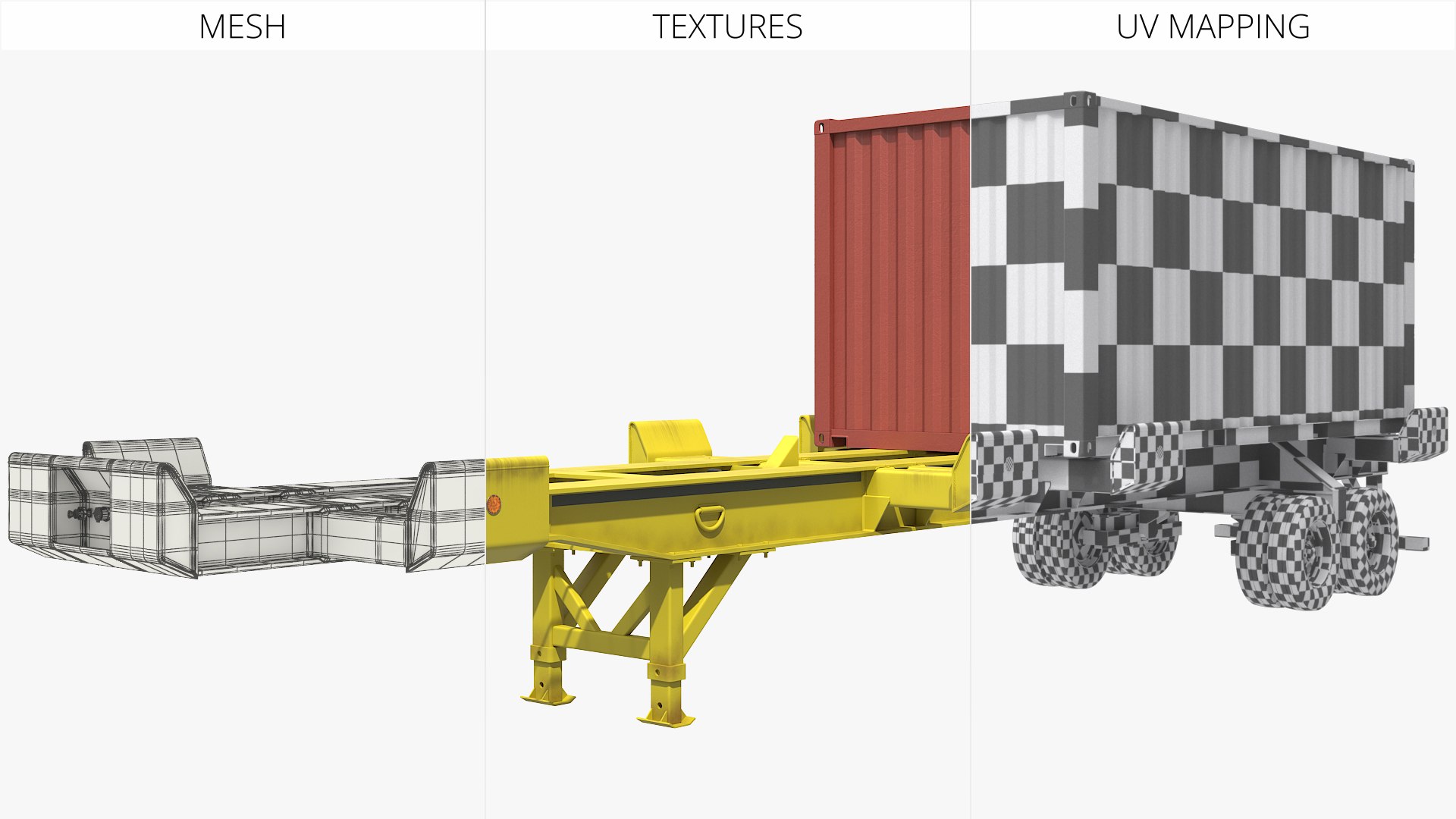 3D Model Missile Launch Container On Trailer - TurboSquid 2459925