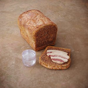 Slavic Bread with Bacon