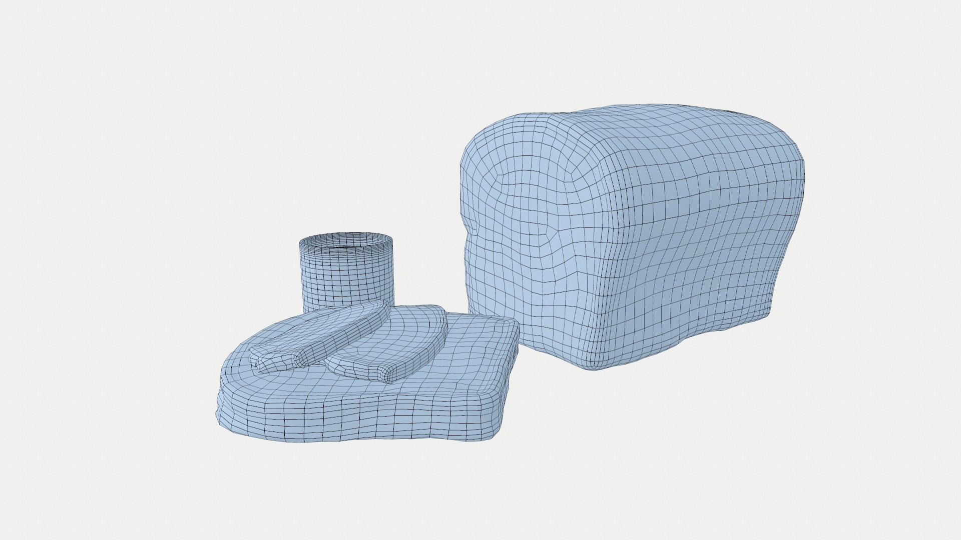 3D Slavic Bread Bacon - TurboSquid 1308144