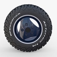 Range Rover Classic Wheel BF Goodrich AT