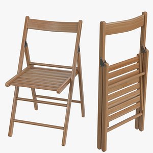 3d wooden folding chairs