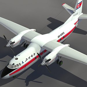 AN-24 Air Koryo (North Korea)