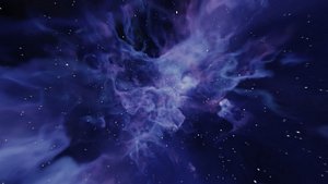 panoramaHDRI Panoramic Sky - real violet nebula 360 starfield 3D model