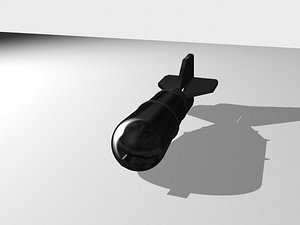 3d model bomb