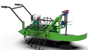 Rice Cutter - Alat Pemotong Padi 3D model