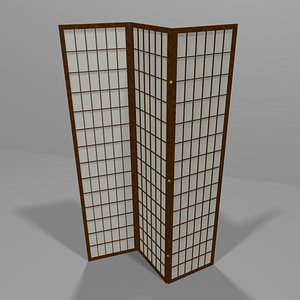 3d decorative screen model
