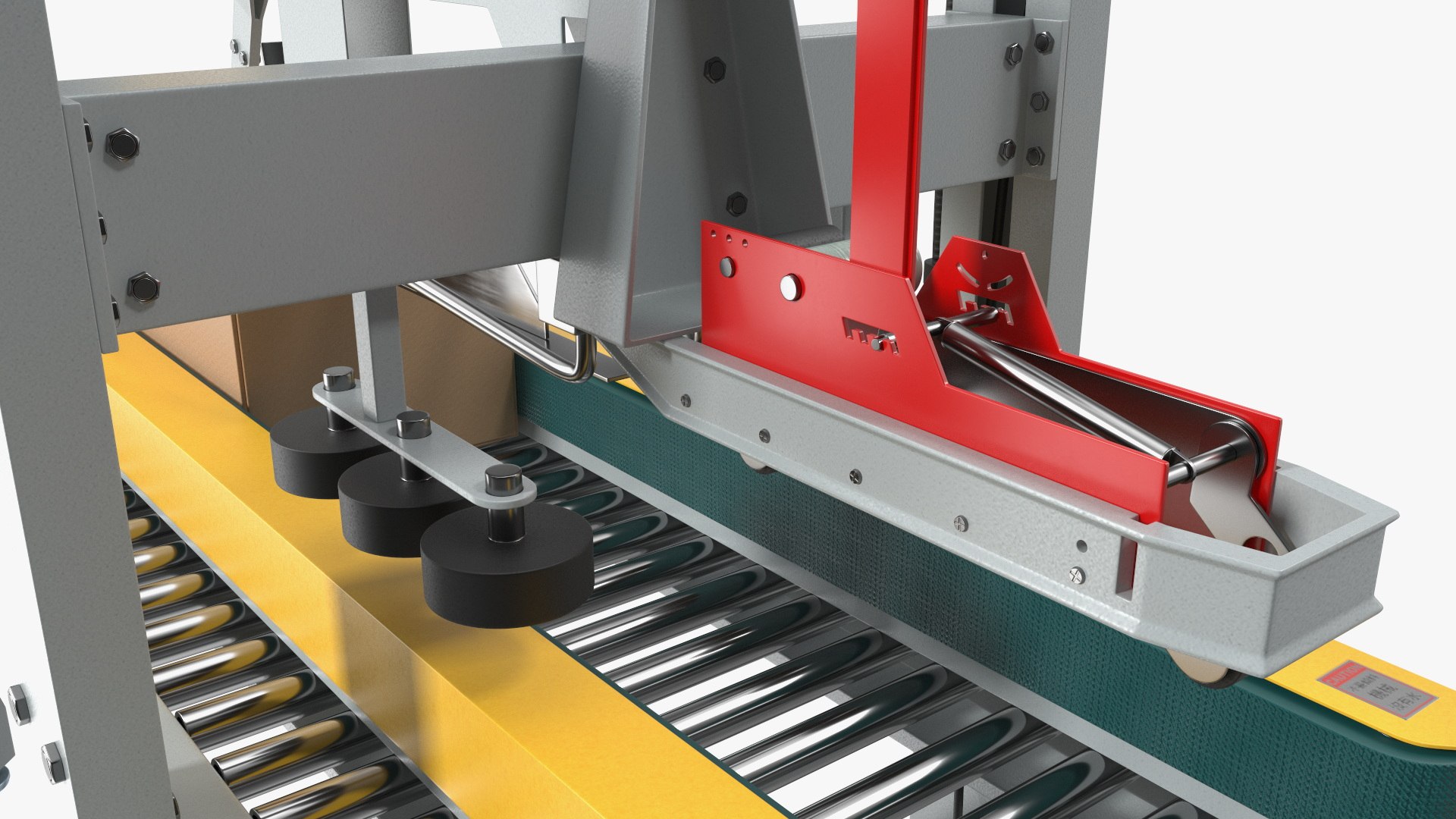 Auto Carton Packing Machine Yellow Rigged for Cinema 4D 3D - TurboSquid ...