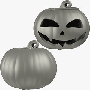 3D Halloween Pumpkins Collection Mesh V3
