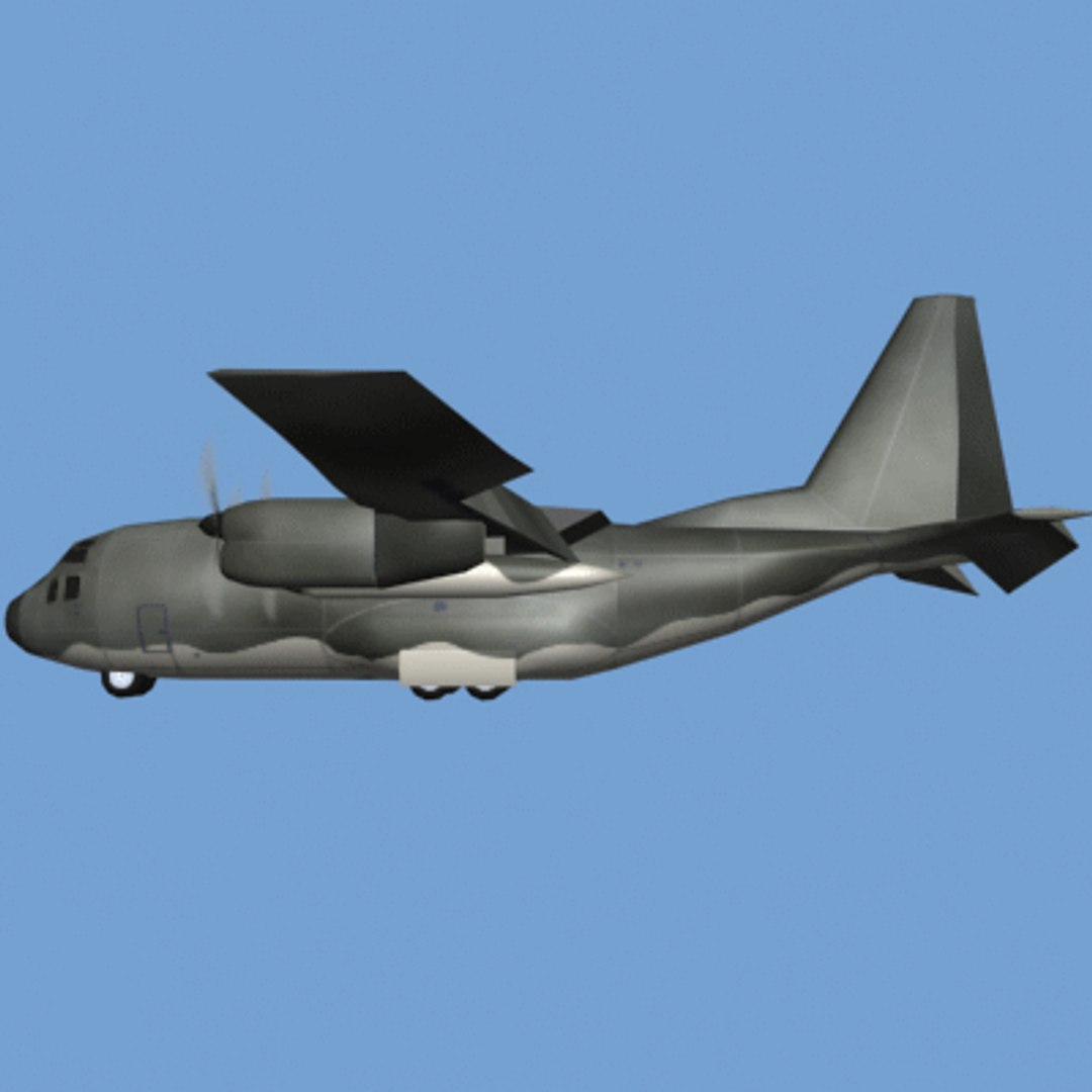 3d Model Spectre Ac130