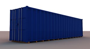 3ds max shipping container