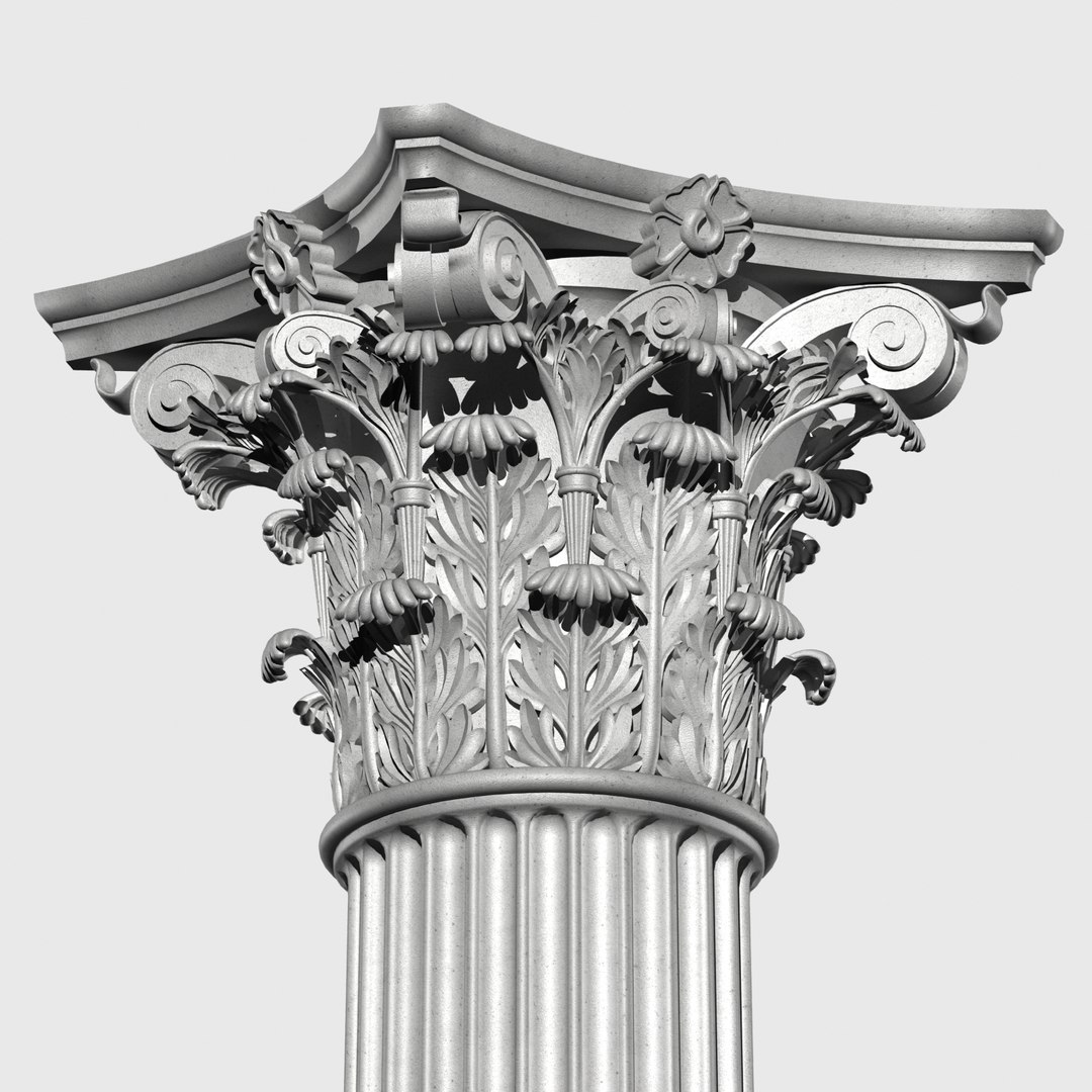 3D corinthian column model https://p.turbosquid.com/ts-thumb/VT/qyb0Wi/Nl3p5lzc/01/jpg/1537338047/1920x1080/fit_q87/3c31af1fa09534e69fc47cb42ba806d046052329/01.jpg
