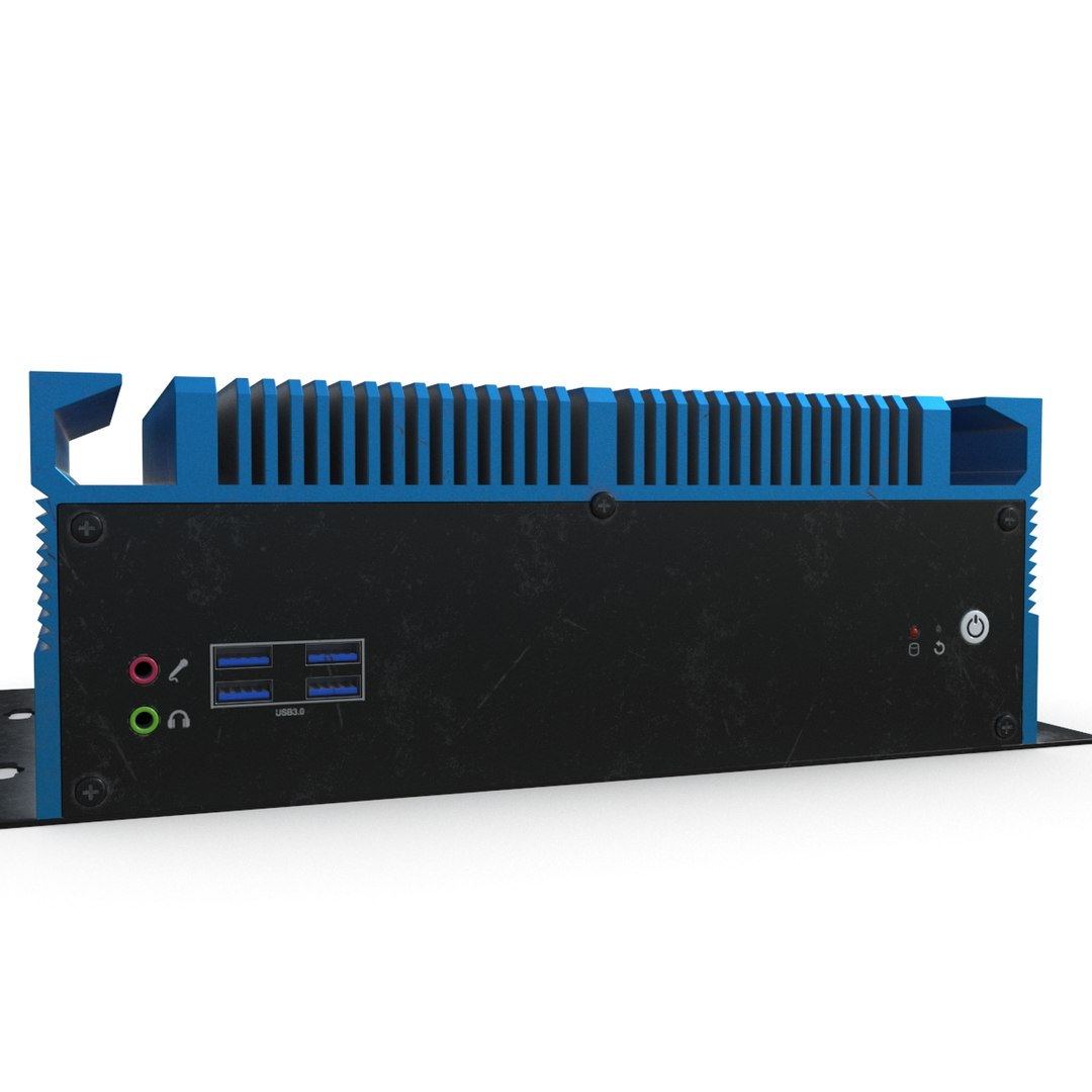 Industrial Mini Pc Model - TurboSquid 1688936