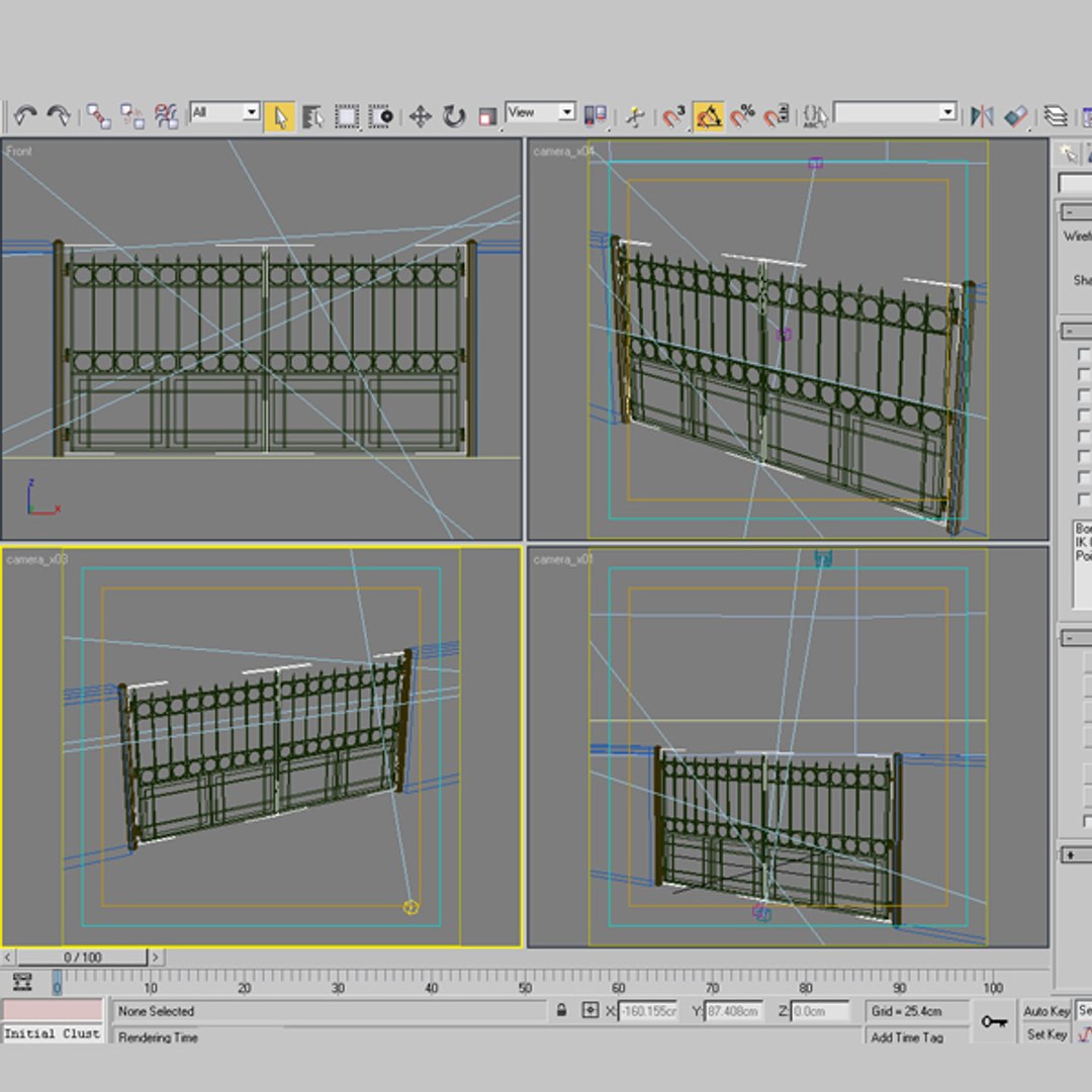 3d Gate Wall