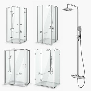3D ravak shower set 18 model