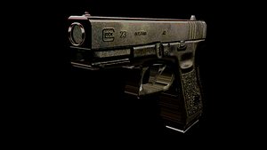 Glock Pistol 3D model