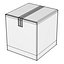 post package 3d model