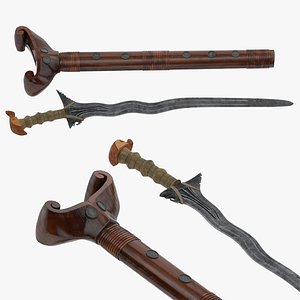 Kalis Sword 3D model