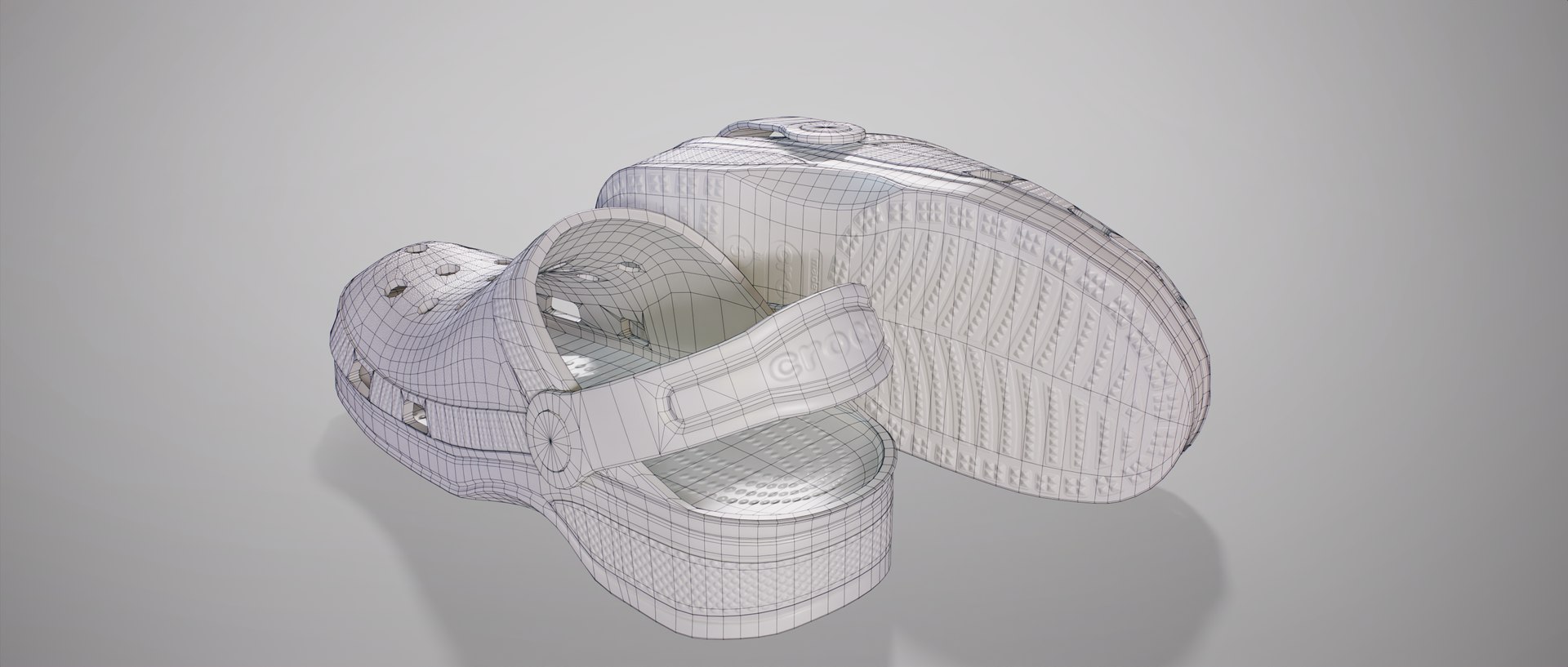 Crocs Classic Clog 3D Model - TurboSquid 2088297