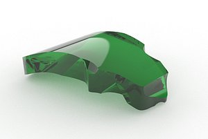 sea glass 3D model
