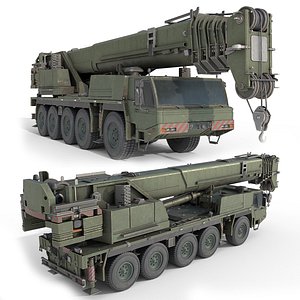 Tadano Faun ATF 100-5 Military Crane