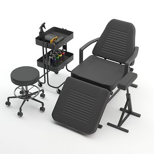 Tattoo Chair and Equipment