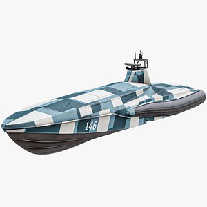 Croatian M46 Based USV - Unmanned Robotic Surfave Vessel PBR