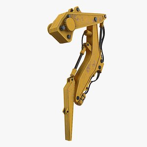 3D sci fi construction mech model