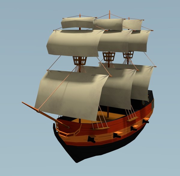 Pirate Ship Blender Models for Download TurboSquid