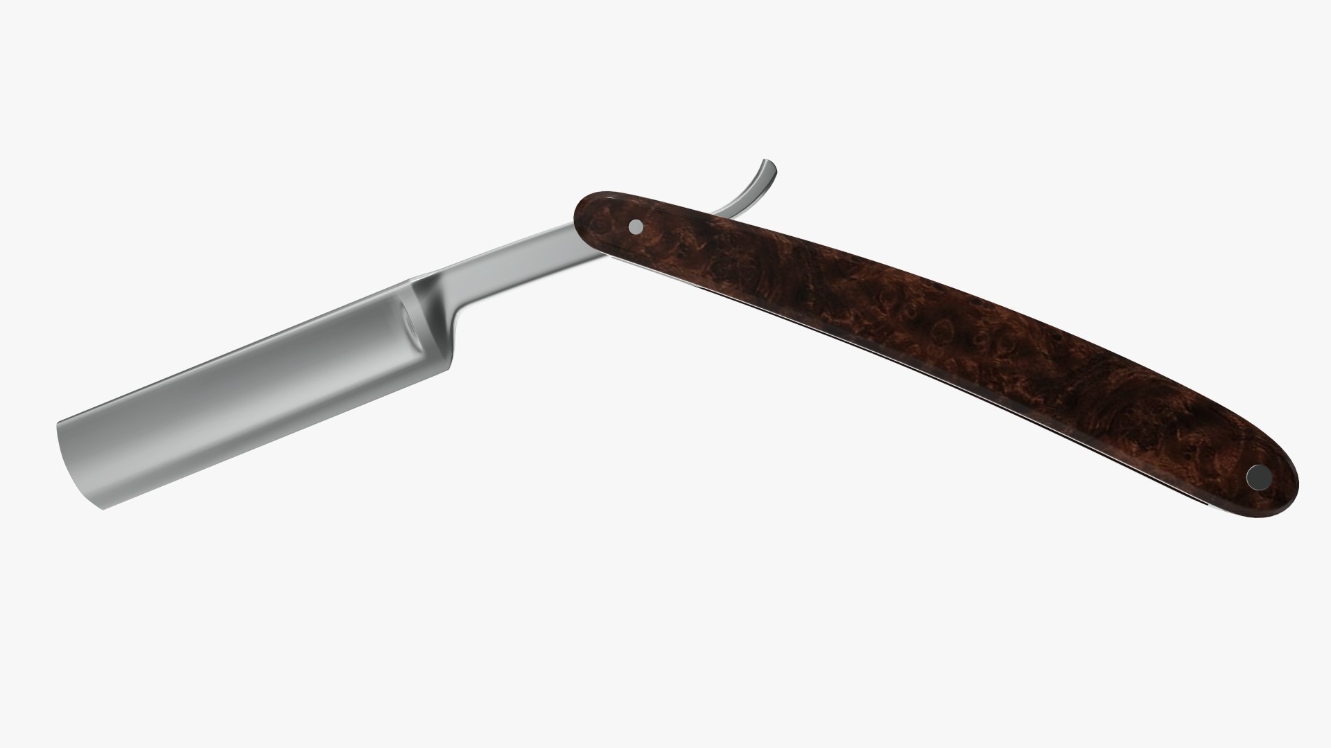 Razor straight 3D model - TurboSquid 1615593