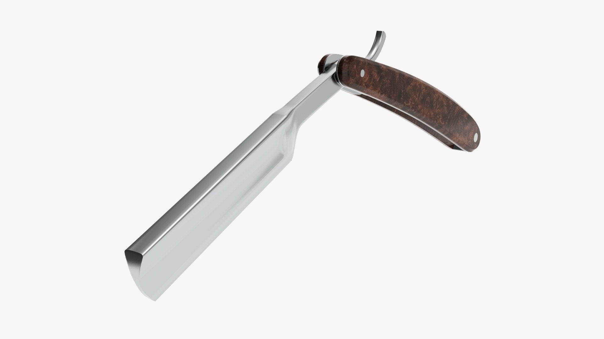 Razor straight 3D model - TurboSquid 1615593