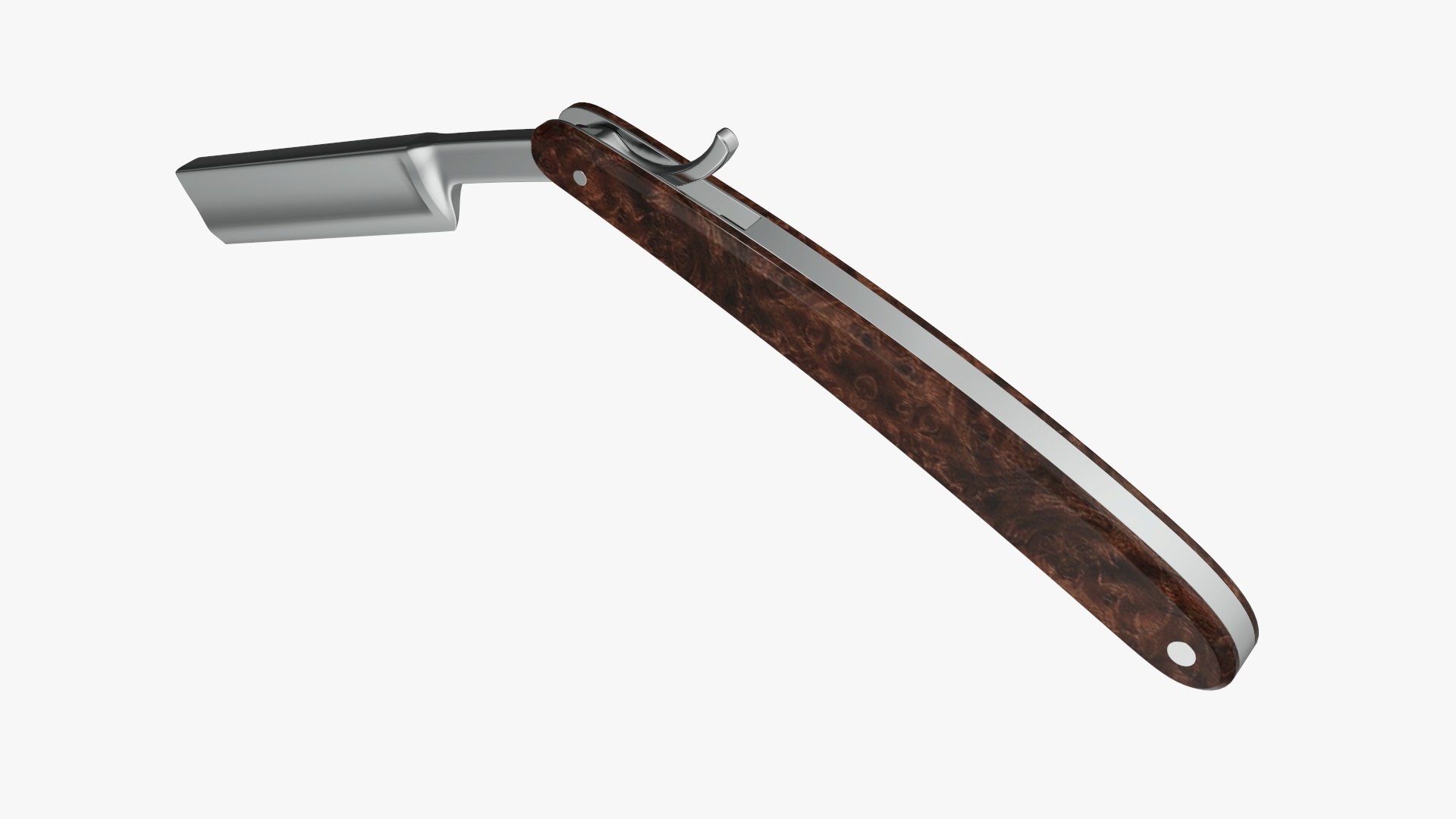 Razor straight 3D model - TurboSquid 1615593