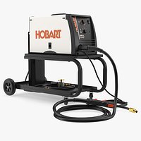 Welding Welder Cart and MIG Welder Hobart