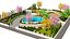 Place du jardin zen moderne