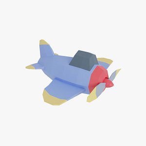3D airplane air plan model