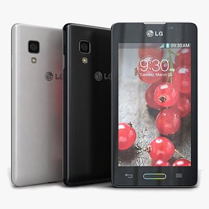 3d model lg optimus l5 ii