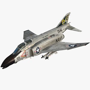 3D F4 B Navy Phantom II VF-21 Free Lancers model