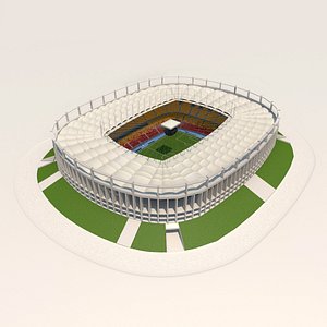 3d model bucharest arena stadium