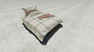 3D bed 03 model