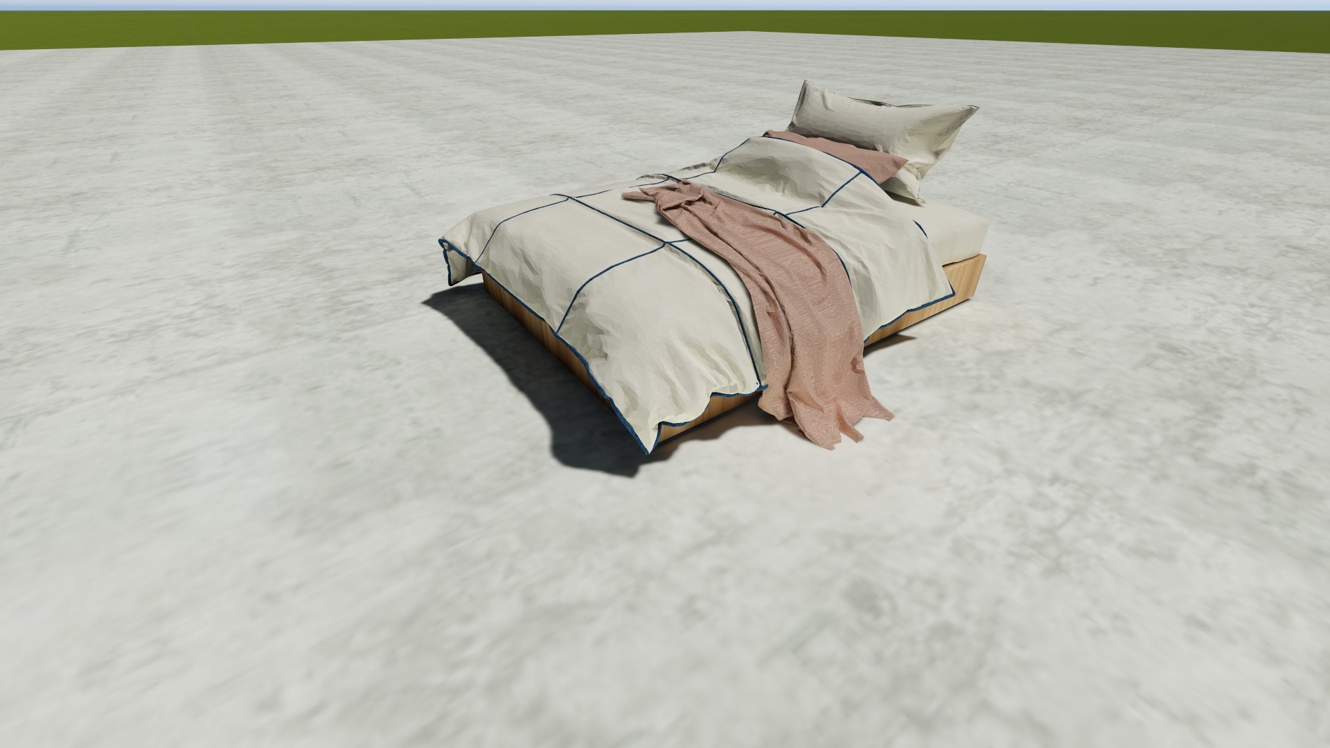 3D Bed 03 Model - TurboSquid 1805286