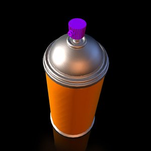 spraycan 3d 3ds