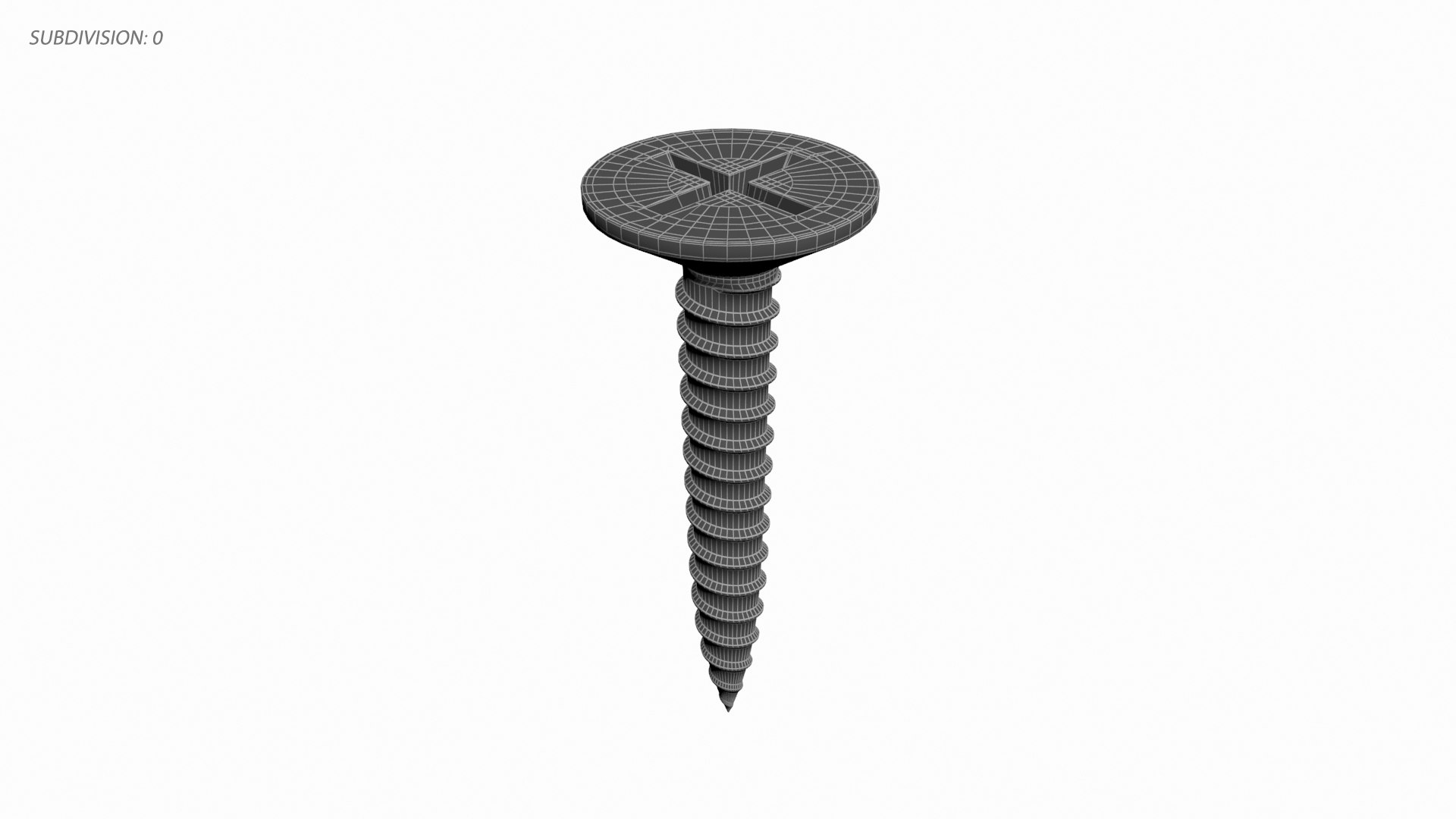 Screw Flat Head 3D model https://p.turbosquid.com/ts-thumb/VU/znycFQ/ad/1/jpg/1766494473/1920x1080/fit_q87/145aeb99ca3f2640e57872a5aa48b1a8e065c88b/1.jpg