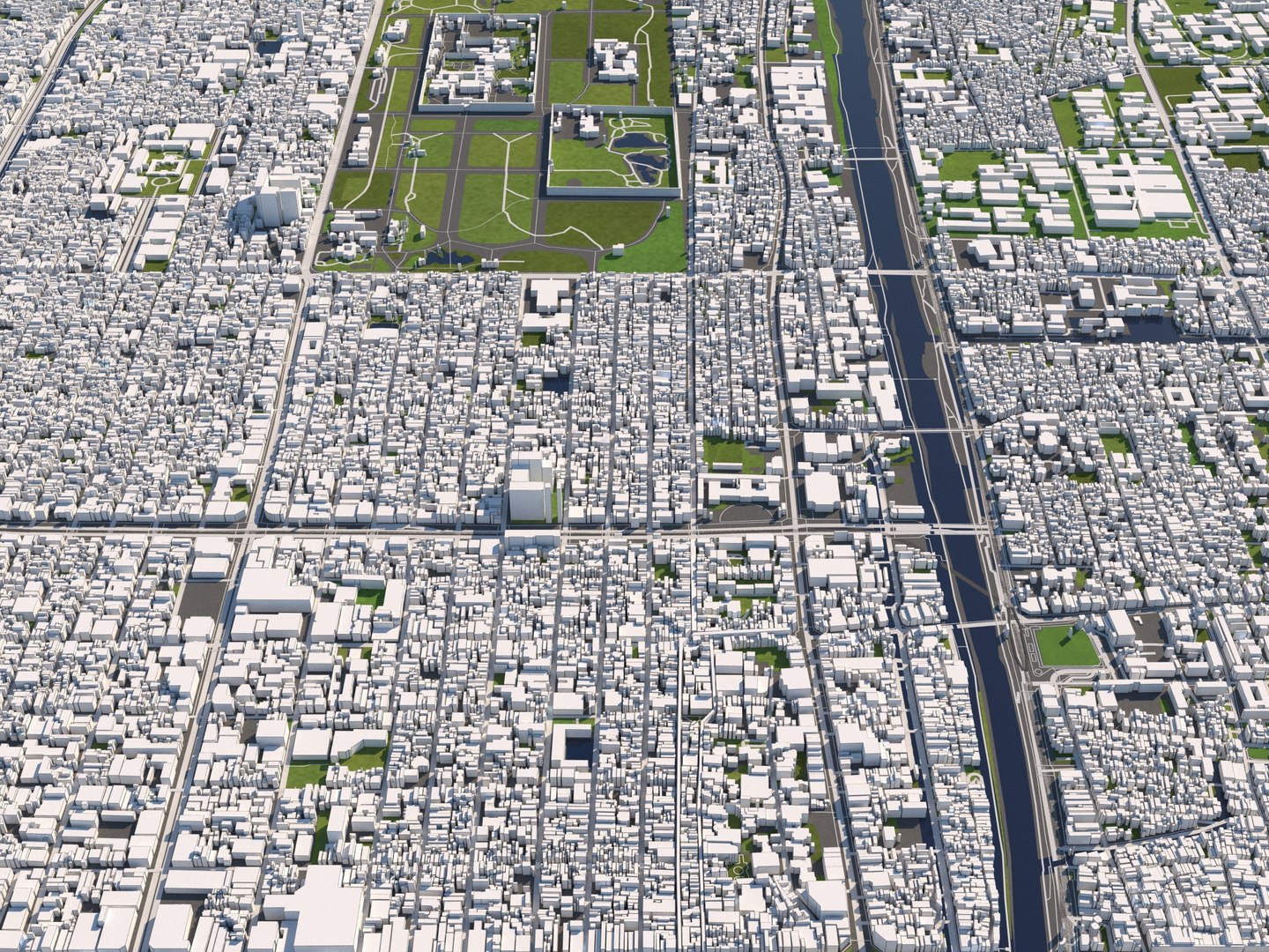 3D model buildings houses maps - TurboSquid 1624546