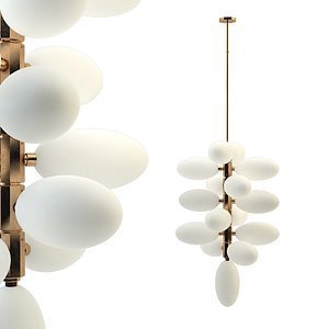 Kingdom column 15 designed by Lindsey Adelman