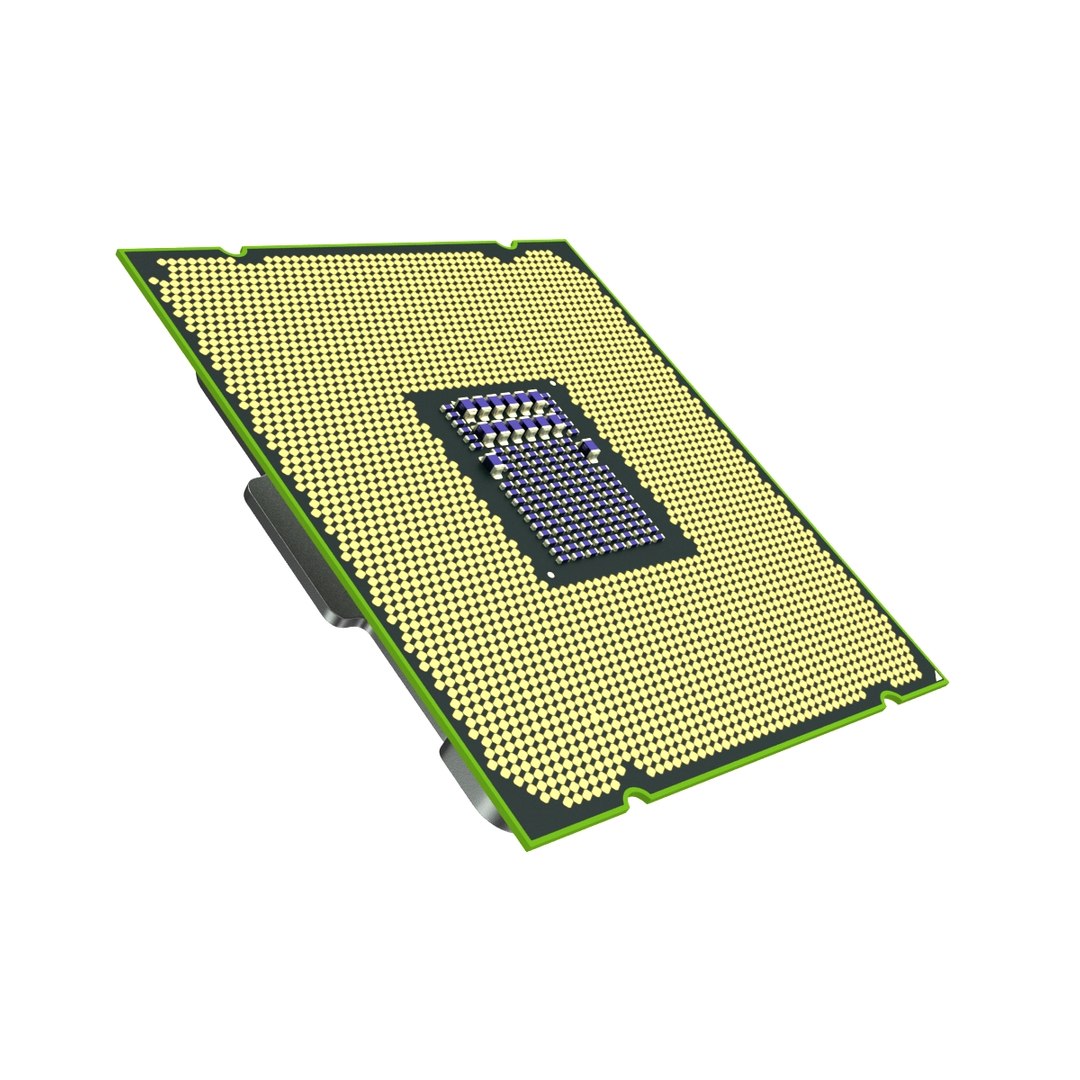 Intel Core I9 X-series 3D Model - TurboSquid 1186871